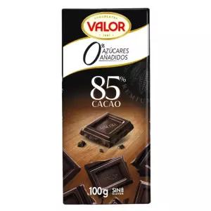 발로르 슈가프리 다크초콜릿 85% 100g