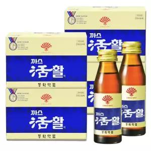 [부채표] 까스활 75ml 40병 소화제 음료 까스활명수 드링크