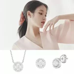 WHITEMOND 목걸이+귀걸이 세트 (SET-J0-0105)