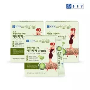 쾌변엔 차전자피 식이섬유 3박스 총3개월분  가루 분말 스틱