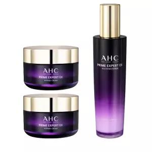 AHC 프라임 엑스퍼트 EX 기초세트 인텐스 크림 50ml 2개 + 스킨 토너 130ml
