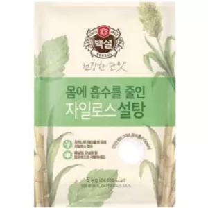 CJ 제일제당 백설 몸에 흡수를 줄인 자일로스 설탕 5kg