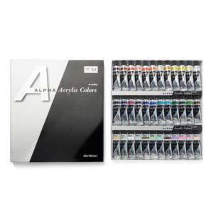 아트박스/아트피스 알파 아크릴 물감 실버 라벨 20ml 36색