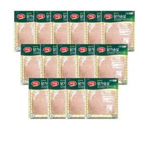 하림 밥싸먹는 닭가슴살 슬라이스 햄 43g x 15봉