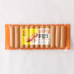 CJ 백설 오리지널 후랑크 소시지  460g