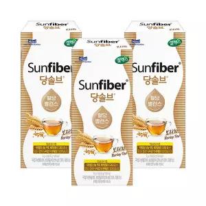 [셀렉스] 썬화이버 당솔브 보리차 50g 3개 (30포)