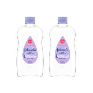 존슨즈 베이비  베드타임 오일 500ml X2개