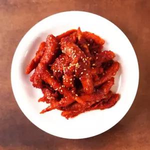 청아찬 산골 더덕무침 100gX4팩 (국내산)