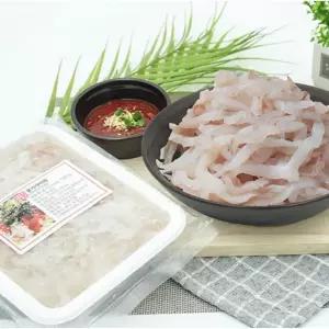 포항 순살 가자미회 1kg 세꼬시회 물회육수