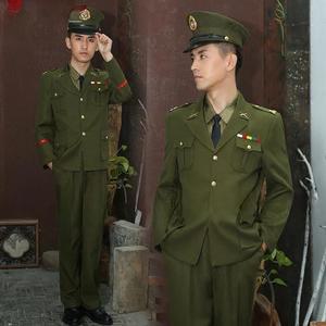 할로윈 독일군 코스프레 남성 장교복 제복 블랙싱글코트
