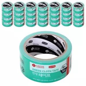 [하프클럽/]면청테이프 박스테이프 x 50mm 10M 50개입