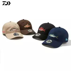 한국 다이와 DC-5113NK 사계절 낚시 자외선차단 레저 뉴에라 캡 모자 피쉬 디자인