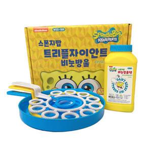 월성 스폰지밥 트리플 자이안트 비누방울세트 비눗방울 놀이 리필용 이벤트 버블