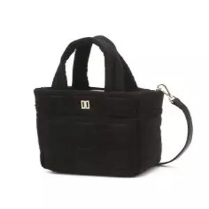 닥스 골프 여성 25FW [ONLINE EXCLUSIVE] 블랙 시즌백 패딩 토트백 DNGF5F969BA