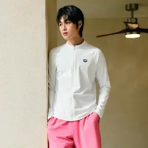 [아레나공식] 365 레귤러핏 남성 집업 래쉬가드 A5BM1RR45OWT