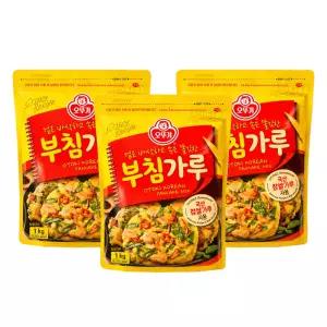 오뚜기 찹쌀가루를 사용해 더욱 쫄깃한 부침가루 1kg x3개