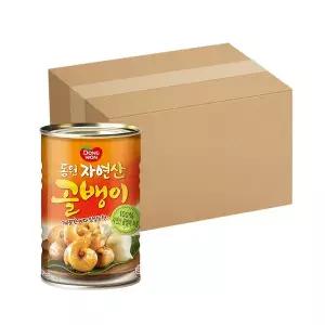 동원 자연산 골뱅이 캔 400g x24업소용 식자재 식당용 단체 급식용 식재료 대용량, 24개