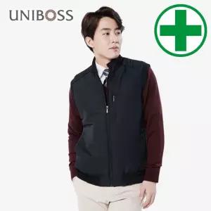 방한조끼 유니보스 UBS-8471 (블랙-시보리) 반사 단체 패딩