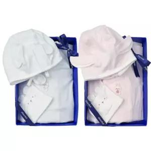 [갤러리아] (쌍둥이출산,태교,배냇저고리세트)토곰이모달배냇저고리두벌+모신생세트(A1A-1010SET)