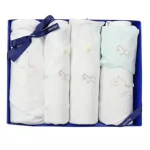 [갤러리아] (압소바출산,태교,아기배냇저고리)첼시배냇저고리출산용품4종세트(A1A-10112SET)