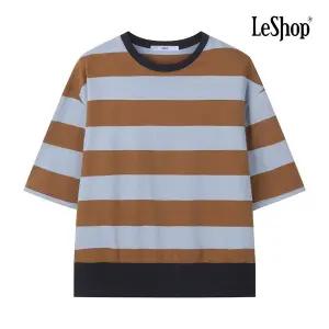 [르샵] 블록 루즈핏 반팔 티셔츠 (BQ1TS021A)