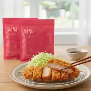 탐탐돈까스 제주 통등심 돈까스 10개 1200g 소스별매