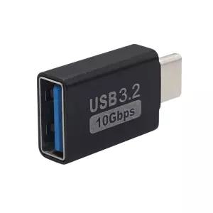 외장하드 마우스 키보드 노트북 스마트폰 태블릿PC 아이폰15 갤럭시 S시리즈 폴드 OTG 지원 USB A TO C타입 10Gbps 전송 변환 젠더 컨버터 어댑터