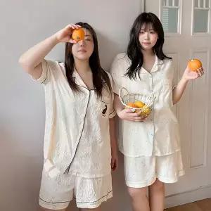 [빅사이즈]이블렛 폴레튼 파자마 SET 제이스타일