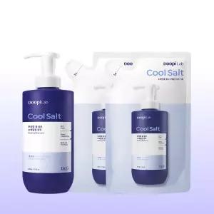 닥터지 두피랩 쿨 솔트 스케일링 샴푸 500g+리필 500g+리필 500g