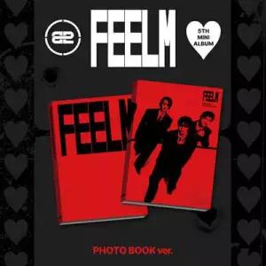 [CD] 82MAJOR (82메이저) - 미니앨범 5집 : FEELM [PHOTOBOOK ver.] /포토북 + 리릭카드 5종 + 스티커 + ID 포토 1종 랜덤 + 키링 + 접지포스터 + 포토카드 A 1종 랜덤 + 포토카드 B 1종 랜덤 (82MAJOR (8...