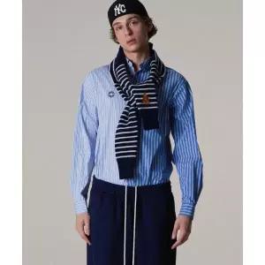 노앙 NOHANT MIXED STRIPE SHIRT STRIPEBLUE 0NHP3SH00337 3243533