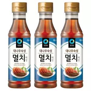 청정원 대나무숙성 멸치액젓 500g 3개