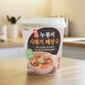 국산 시래기 컵누룽지 해장국 구수한 간편식 아침 식사 55g, 6개입, 1박스