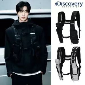 디스커버리 26년 신상품 DXBZ1206N 런닝조끼 러닝 서스펜더 멀티포켓 유틸리티 바디백 조끼 206709
