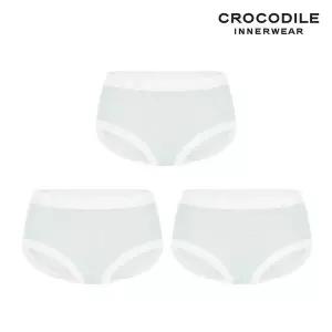[하프클럽/크로커다일 이너웨어]에센셜 에어리 링클 팬티 3종 에어리민트 CD