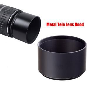 캐논호환 니콘 호환 소니호환용 금속 망원 렌즈 후드  나사 결합 관형 보호 49mm  52mm  82mm