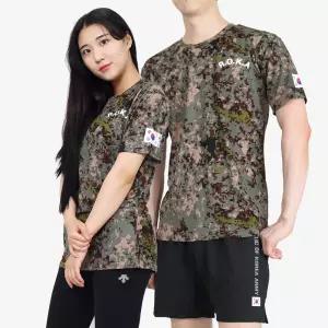 로카티 ROKA 반팔 디지털 군인 군대 티셔츠