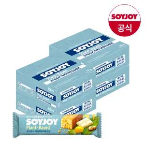 소이조이 단백질바 영양 간식 비건 마카다미아레몬 12개입 4개