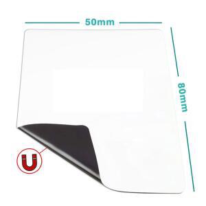 K-MARKETING 화이트보드 50x80mm 소형 디스플레이 보드 사무용 메모판 단위