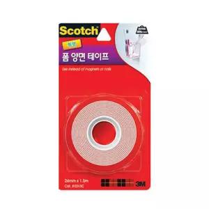 3M 스카치 강력 투명 폼 양면 테이프 3215C