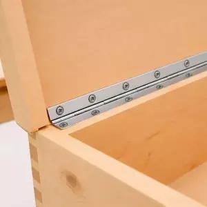 600mm 피아노 경첩 긴 줄 연속 힌지 2p세트 1.5T 스텐