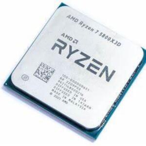 2025년  라이젠 7 5800X3D CPU 8코어/16스레드 3.4GHz 100MB 105W L3 데스크탑 및 게이밍용 쿨러 미포함
