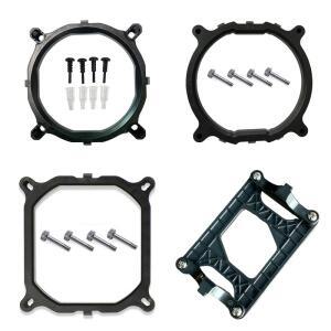 CPU 쿨러 팬 브래킷 PC 라디에이터 냉각 홀더 베이스 (인텔 LGA 2011X99X791366170012001151115011561155