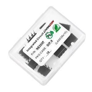 10PCS Origina 새로운 NE555P DIP-8 집적 회로 타이머 IC 컬렉션 칩 8 핀 교체