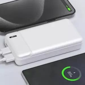 드리온 보조배터리 20000mAh 2포트 동시충전 LED잔량표시 기내반입 가능 C타입 D-P20000