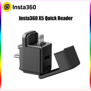 인스타360 X5 퀵 리더 USB 3.0 파일 전송 메모리 카드 보관 케이스 (IOS 안드로이드 에어  액세서리)