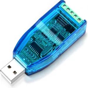 TVS 보호 기능이 있는 USB-RS485 컨버터 어댑터 모드버스 통신용 CH341 칩 Windows11/10/8/7/XP Linux Mac