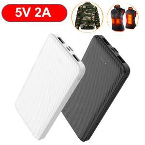 5V 2A 파워뱅크 20000mAh 휴대용 충전기 가열 조끼 재킷 에어컨 의류용 샤오미 미 아이폰 17용