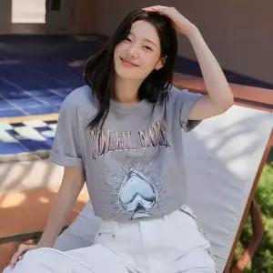 [온앤온](센텀시티점)[예약/멜란지그레이S-6월5일 출고] 스페이드 아트웍 티셔츠 NEW6ME518