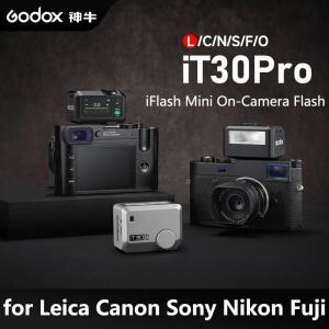 고독스 iFlash 미니 온카메라 플래시 스피드라이트 iT30Pro L/C/N/S/F/O 2.4G 무선 HSS TTL 포켓 ( 라이카